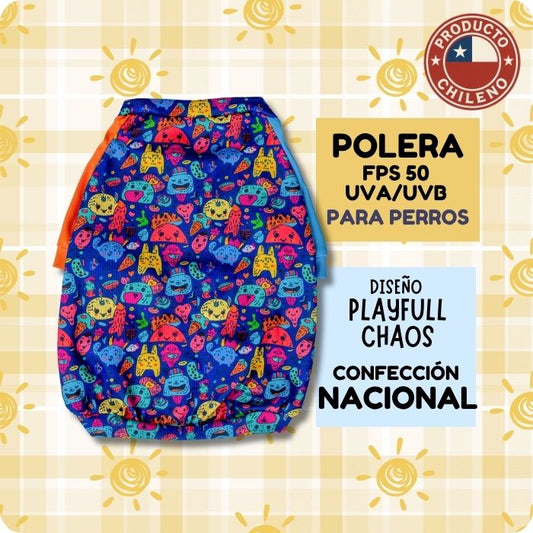 Polera con filtro UV para perros ZullyPet