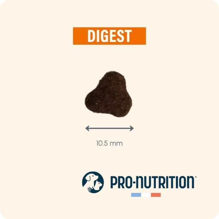 Protect Digest Gato de Pro Nutrition tamaño de la croqueta