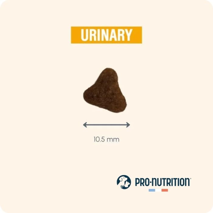 Protect Urinary de Pro Nutrition, tamaño de la croqueta.