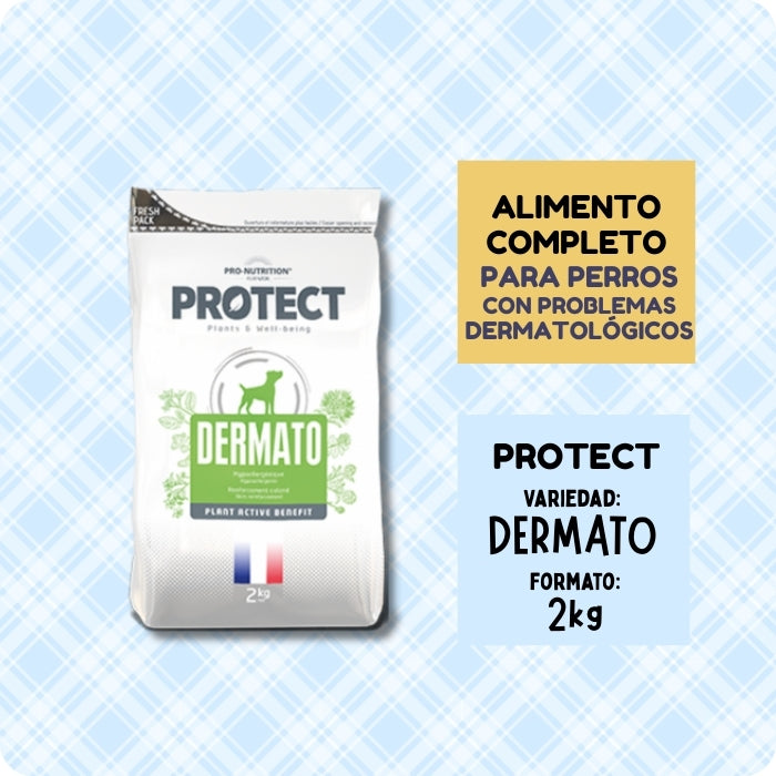 Alimento completo para perros con problemas dermatológicos Protect Dermato de 2kg
