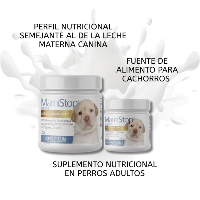 Mamistop Sustituto Láctero para perros Propiedades