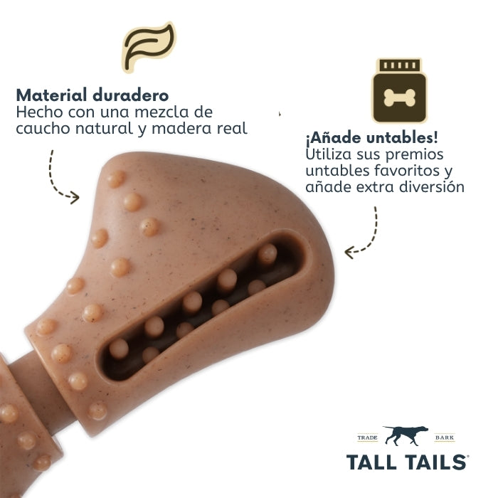 Propiedades Mordedor recreacional para perros sujetador de Bully Stick