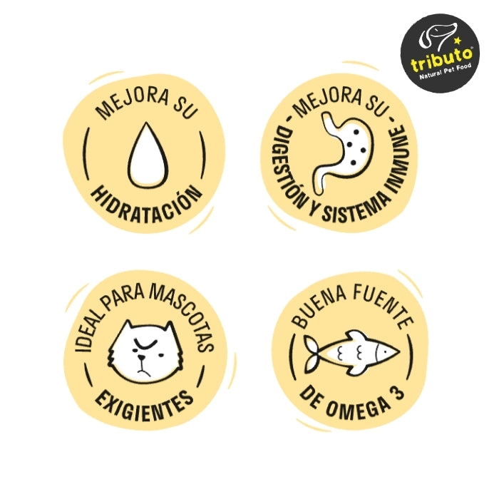 Propiedades paté deshidratado Tributo