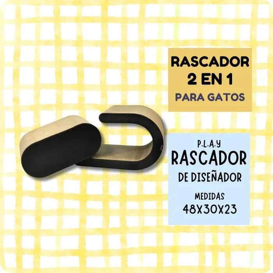 Rascador de lujo para Gatos Arty 2 Piezas P.L.A.Y. Dark Chocolate