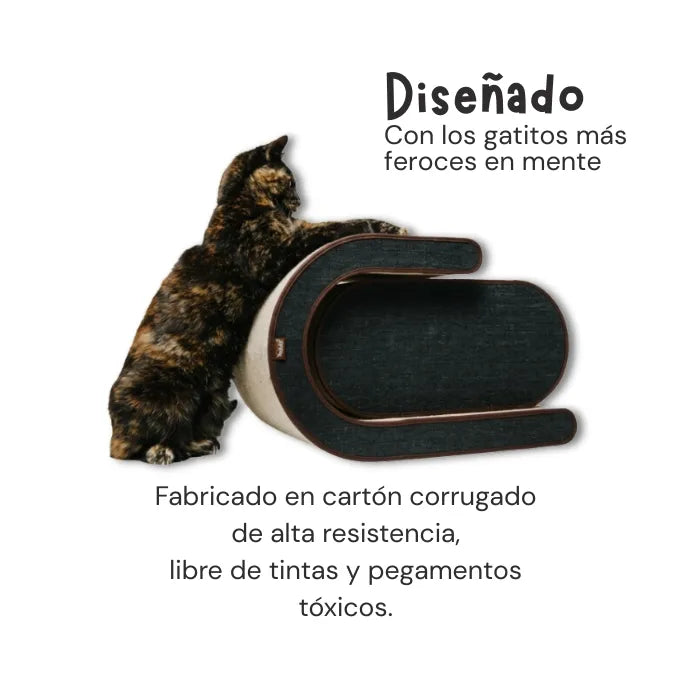 Rascador de lujo para Gatos Arty 2 Piezas P.L.A.Y. Dark Chocolate
