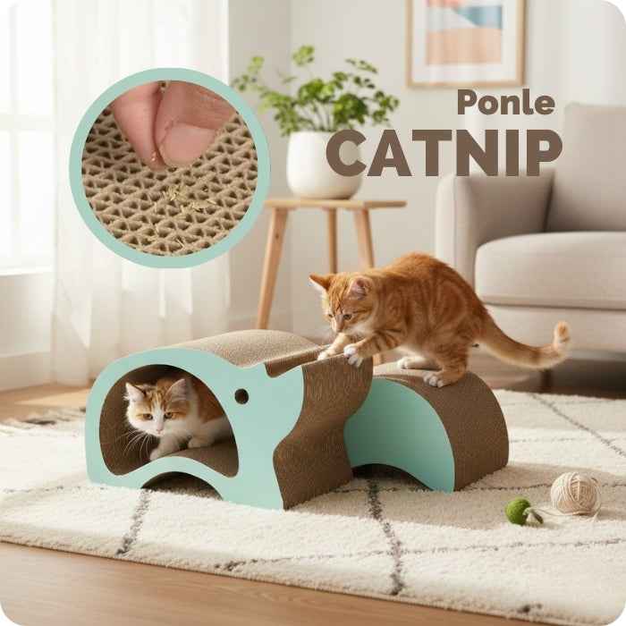 Rascador 2 en 1 para gatos | Gorila | Elefante | Rinoceronte | Catit Zoo