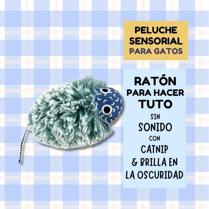 Cozy Night Mouse | Peluche Nocturno con Catnip para Gatos | Catstages