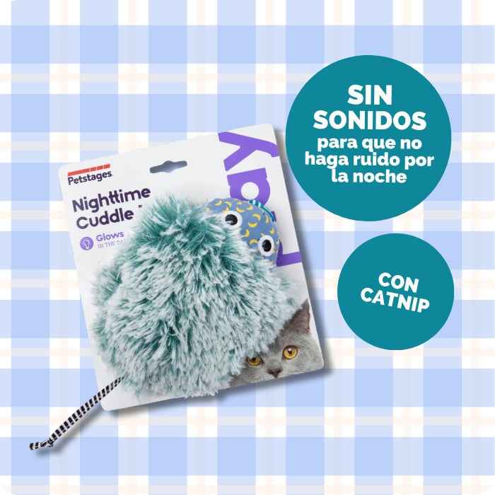 Cozy Night Mouse | Peluche Nocturno con Catnip para Gatos | Catstages