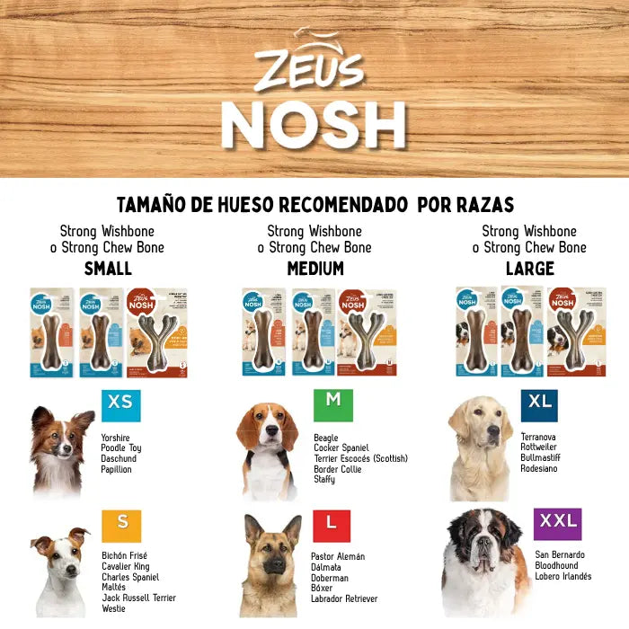 Mordedor para Perros Zeus Nosh Strong Chew Bone | Variedades