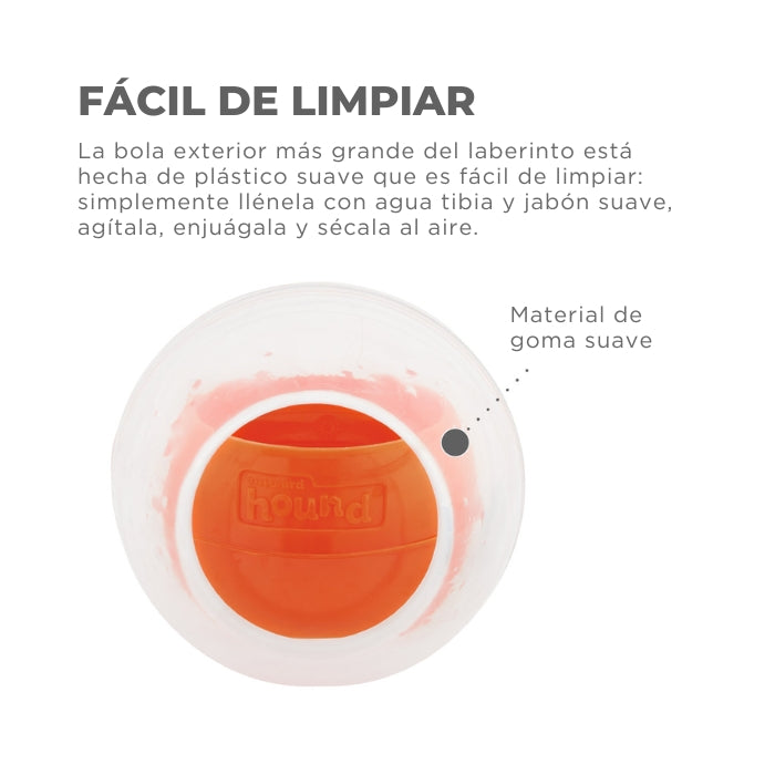 Rumble Puzzle es fácil de limpiar. 