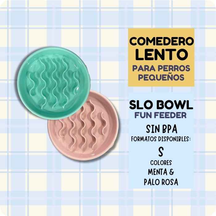 Comedero lento talla S Outward Hound