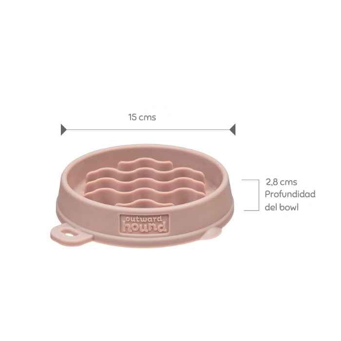 Comedero lento talla S Outward Hound