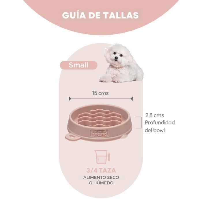 Comedero lento talla S Outward Hound