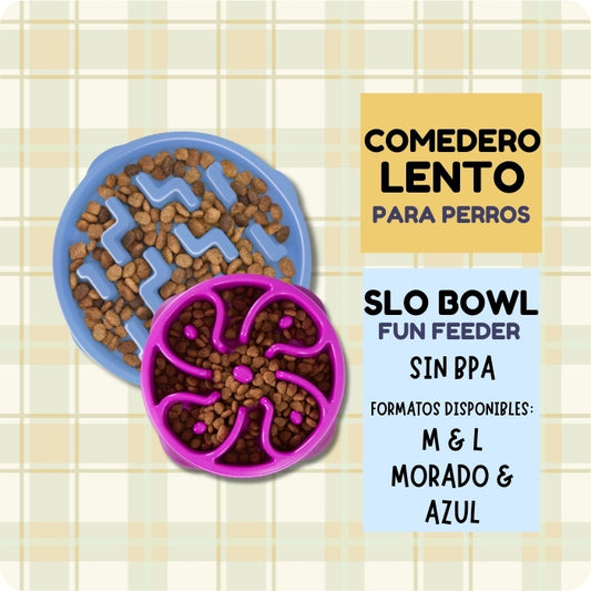Comedero lento para perros Slo Bowl de Outward Hound