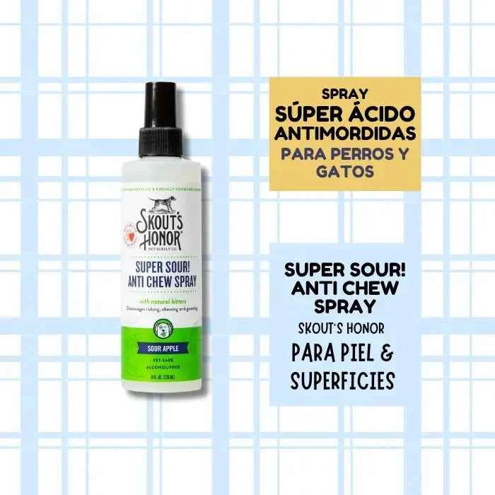 Super Sour Anti Chew Spray Skouts Honor | Spray Antimordeduras