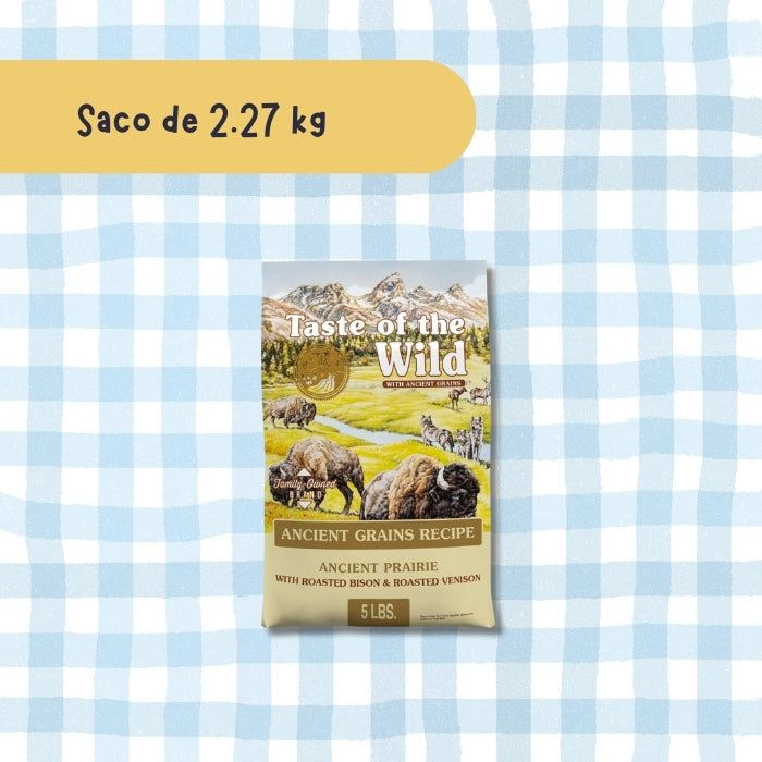Taste of the Wild Ancient Praire con granos ancestrales saco de 2.27 kg