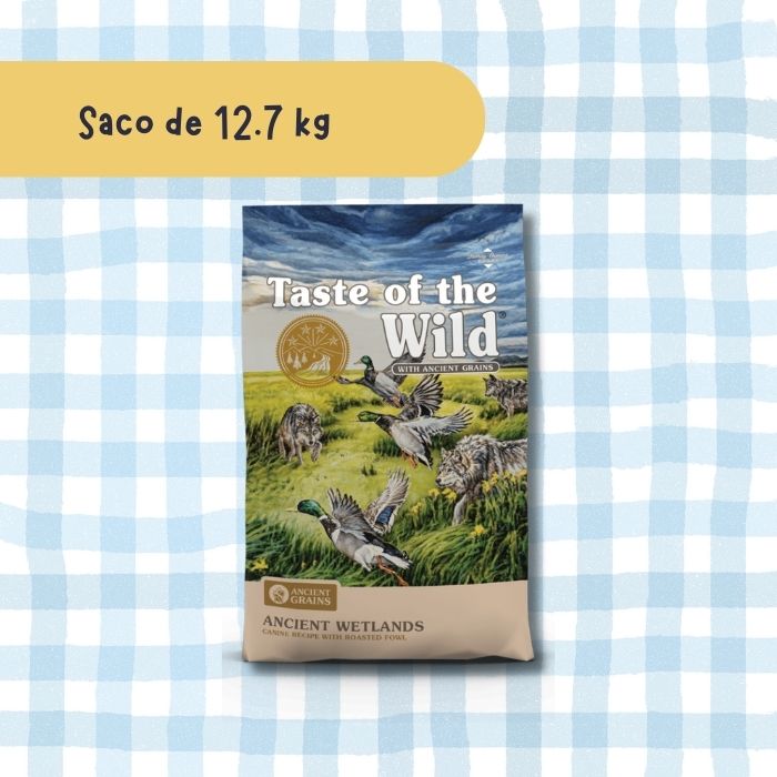 Taste of the Wild Ancient Wetlands con granos ancestrales de 12.7 kg