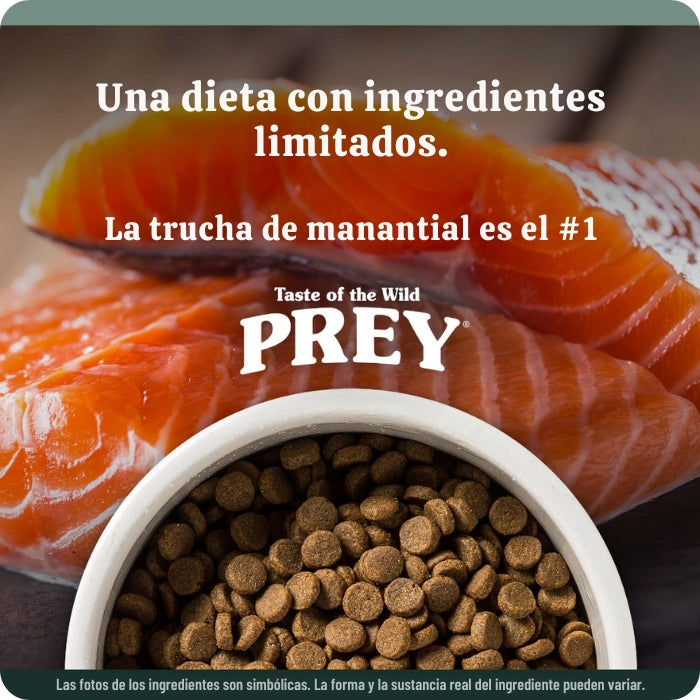 TOW Prey Trout Recipe. El Ingrediente número 1 es la trucha de manantial.