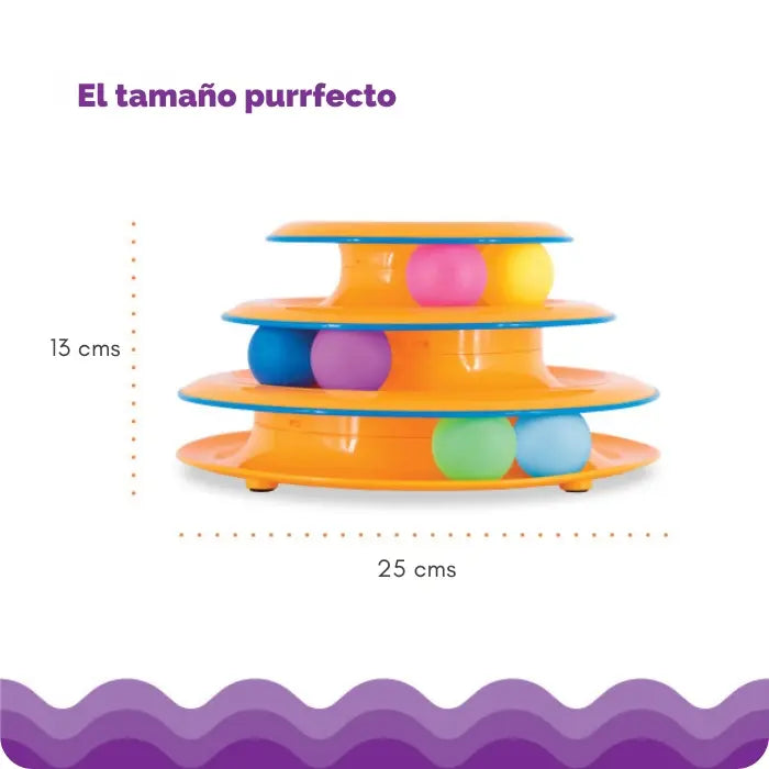 Juguete Interactivo Torre de Pistas Tower of Tracks Petstages