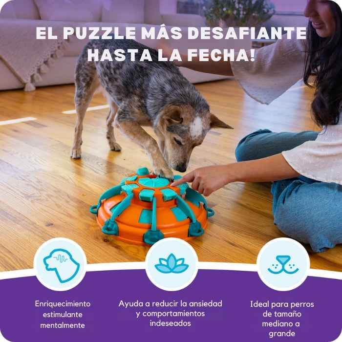 Tower of treats | Puzzle para perros Nivel 4 | Nina Ottosson