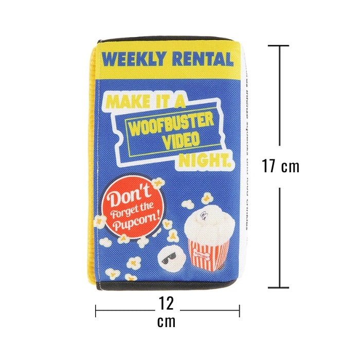 Woofbuster Video peluche sensorial para perros de P.L.A.Y dimensiones: 12 x 17 cms aprox