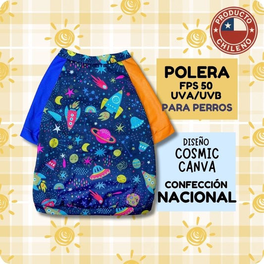 Polera FPS 50 UVA UVB para perros Zullypet