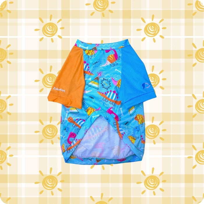 Polera para el sol ZullyPet Dino Party Parade