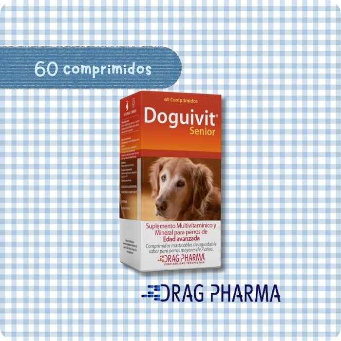 Suplemento vitamínico para perros senior Doguivit Senior 60 comprimidos