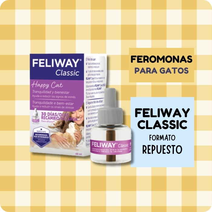 Feliway Classic repuesto para difusor feromonas gato 