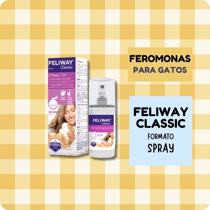 Feliway Classic Spray 60ml feromonas para gatos