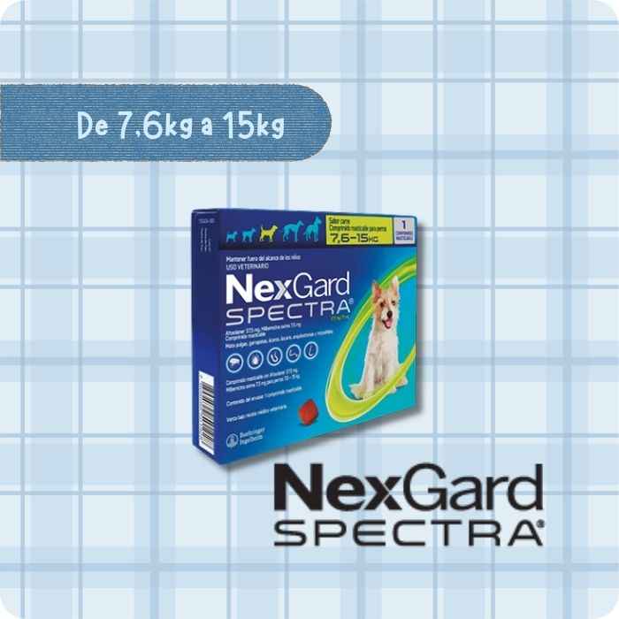 Nexgard Spectra Comprimido masticable para perros - 3 tabletas