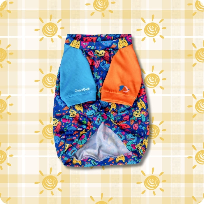 Polera con filtro solar FPS 50 para perros ZullyPet