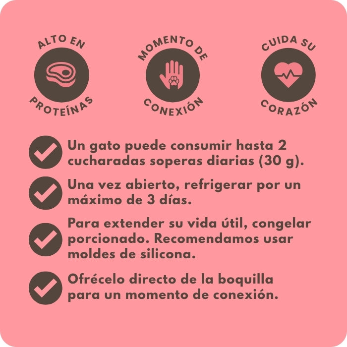 Recomendaciones 1 snack untable para gatos Magic Salmon de Winga