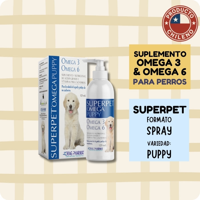 Superpet Omega 3 y 6 para cachorros Puppy