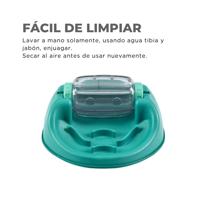 Puzzle cognitivo para perros de todas las tallas y edades facil de limpiar Nina Ottosson nivel 2 Dog Spin n' eat