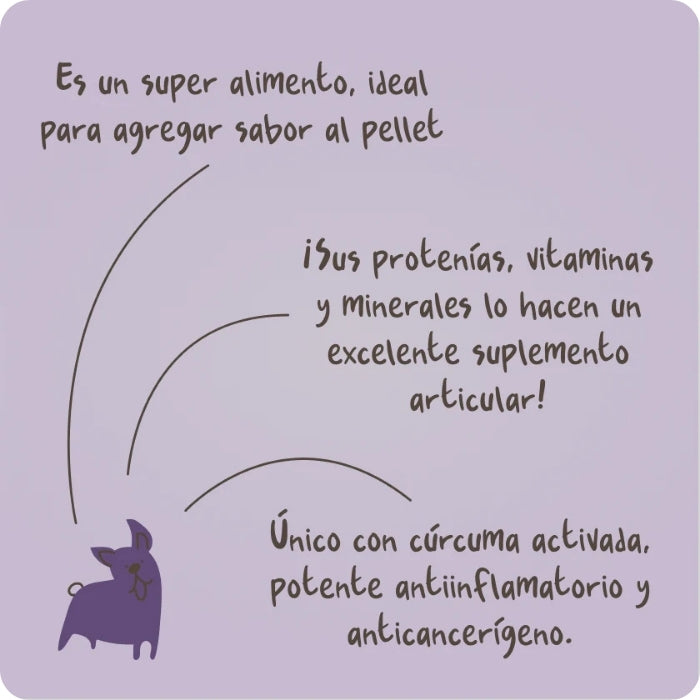 Propiedades suplemento natural para perros Caldo de Huesos Winga