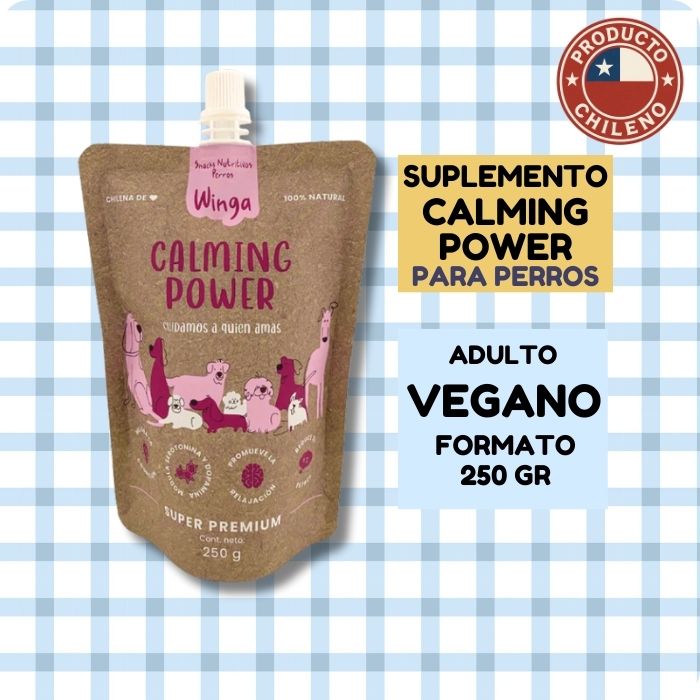 Suplemento alimenticio para perros natural Calming Power